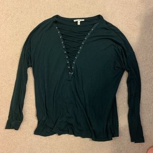 green long sleeve
